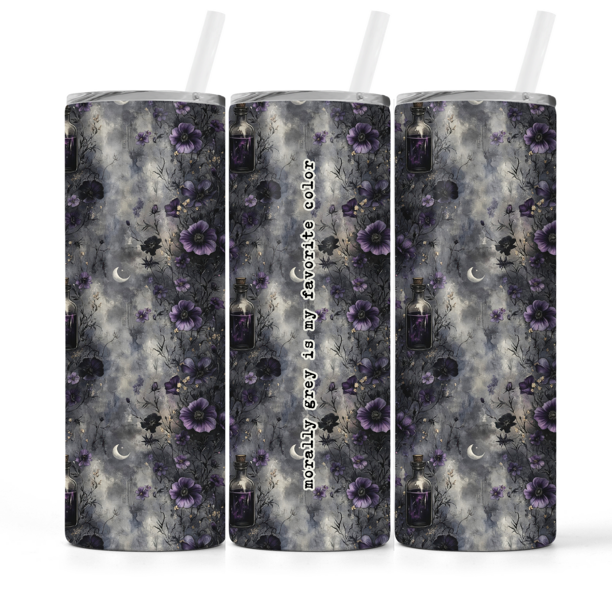 Morally Grey | Book Lovers Tumbler - The Pretty Things.ca