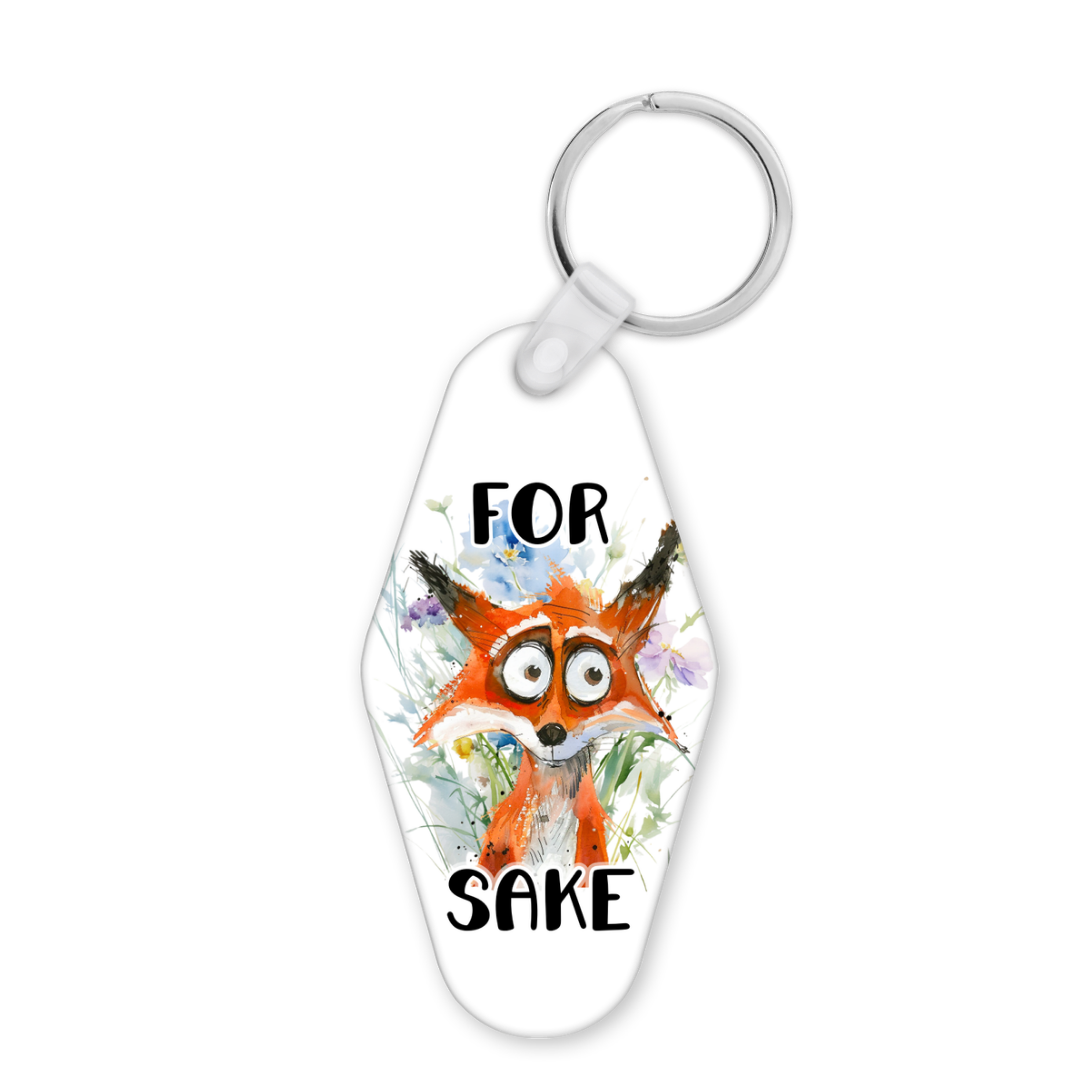 For Fox Sake | Motel Keyring - The Pretty Things.ca