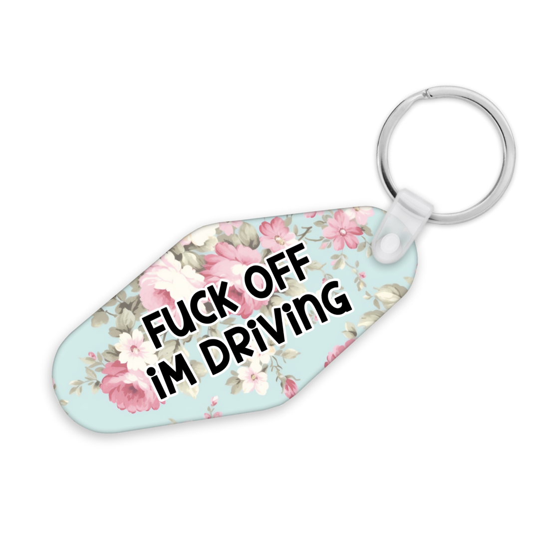 Fuck Off I'm Driving | Motel Keyring - The Pretty Things.ca