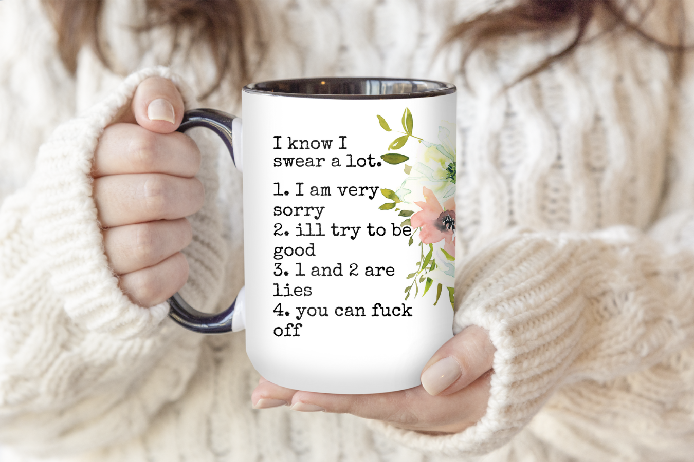 I Know I Swear A Lot | Mug - The Pretty Things.ca