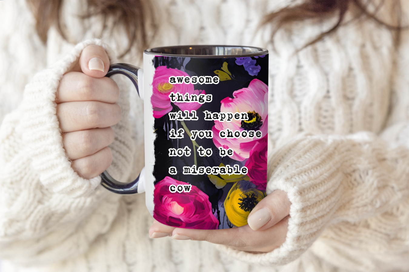 Miserable Cow | Mug - The Pretty Things.ca