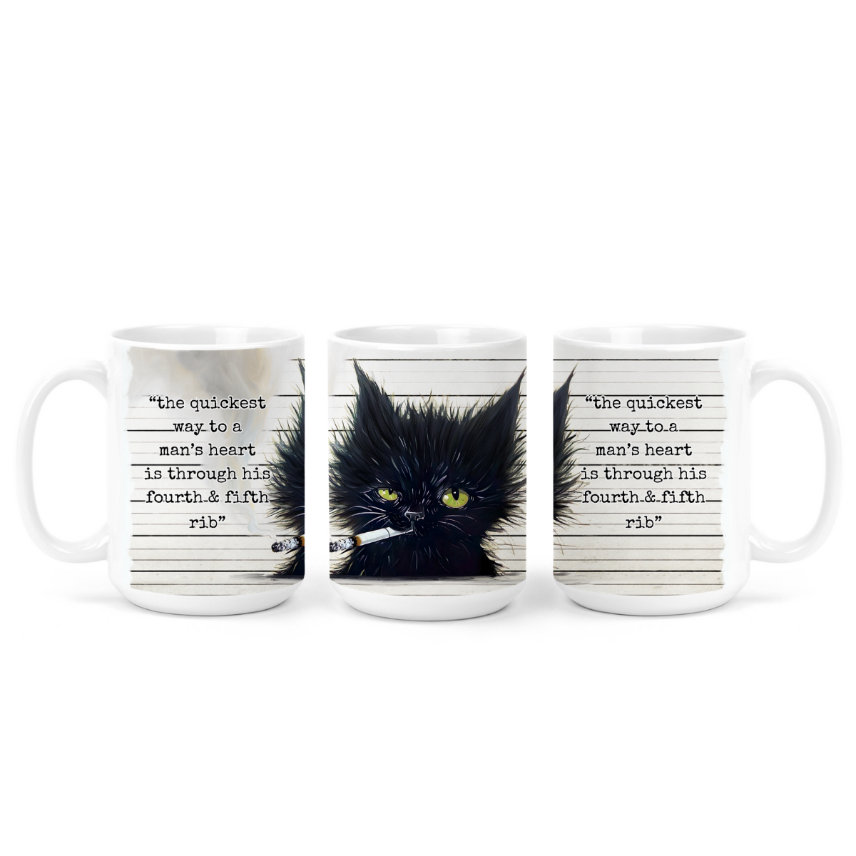 The Quickest Way To A Man's Heart | Mug - The Pretty Things.ca