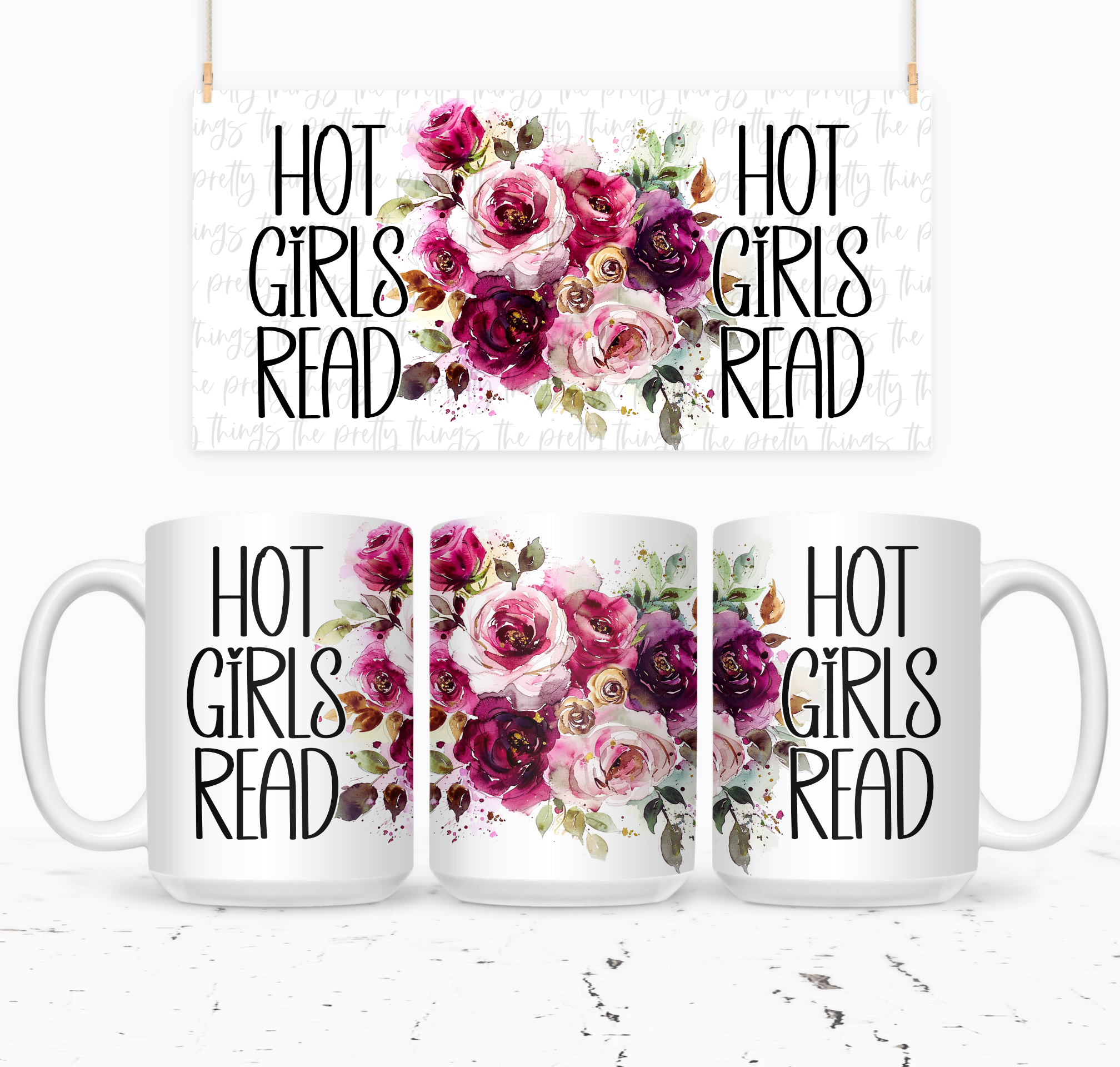 Hot Girls Read - The Pretty Things.ca