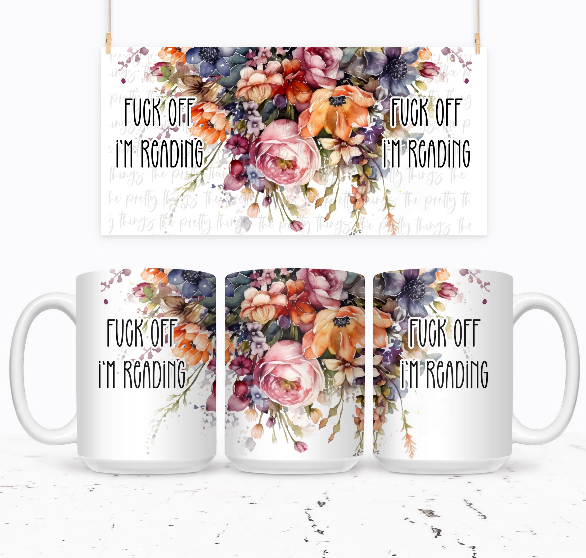 Fuck Off I'm Reading - The Pretty Things.ca