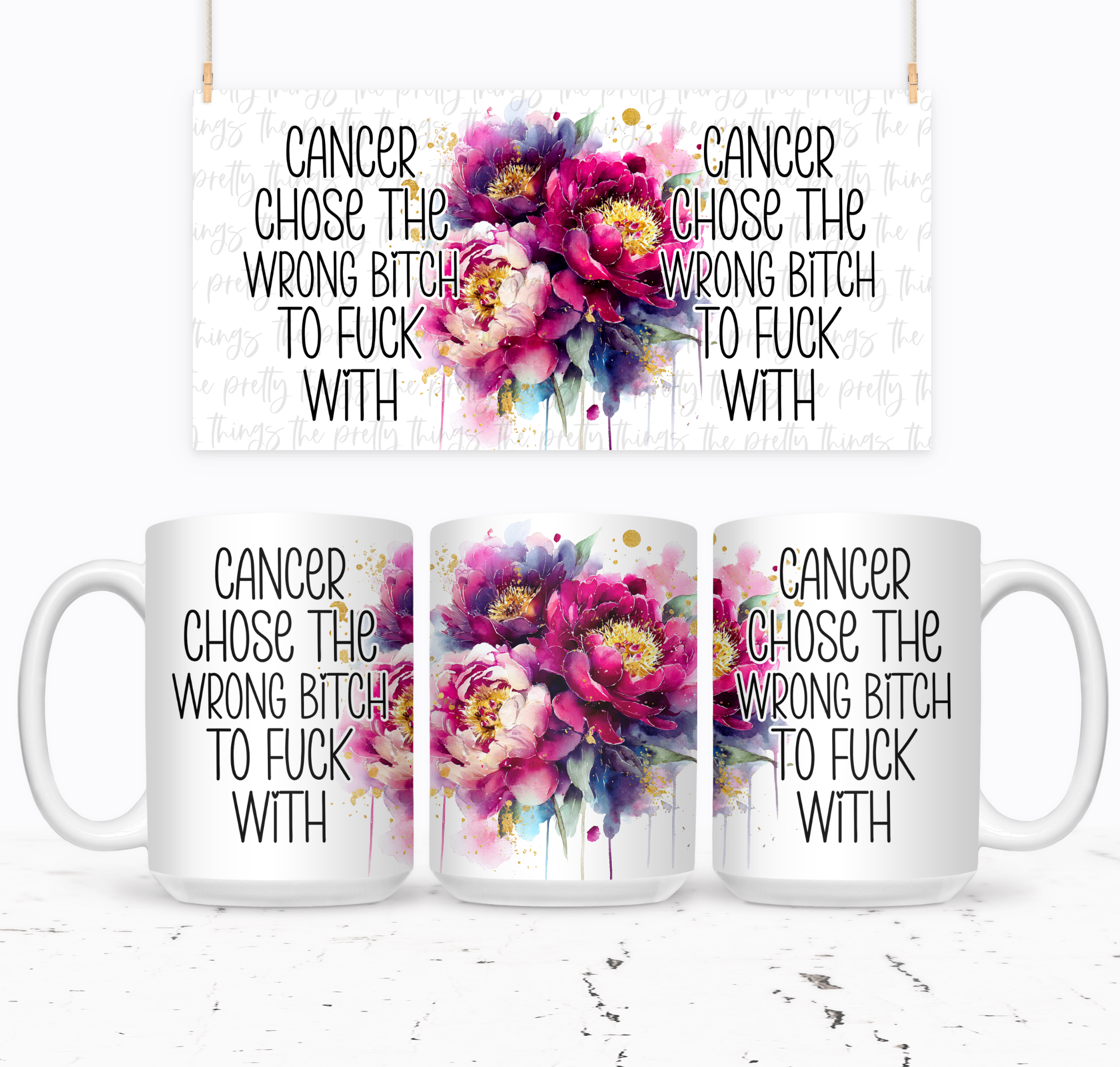 Cancer Chose The Wrong Bitch To Fuck With - The Pretty Things.ca