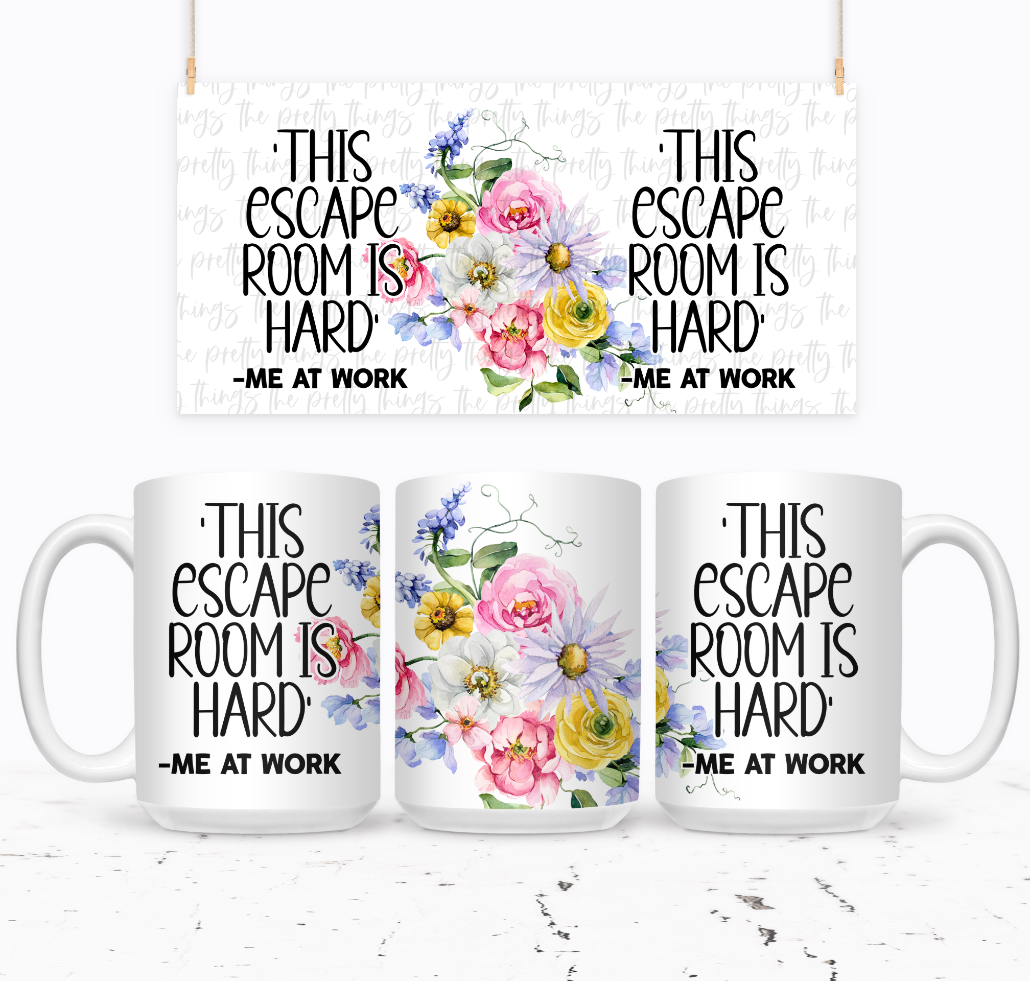 'This Escape Room Is Hard' -Me At Work - The Pretty Things.ca