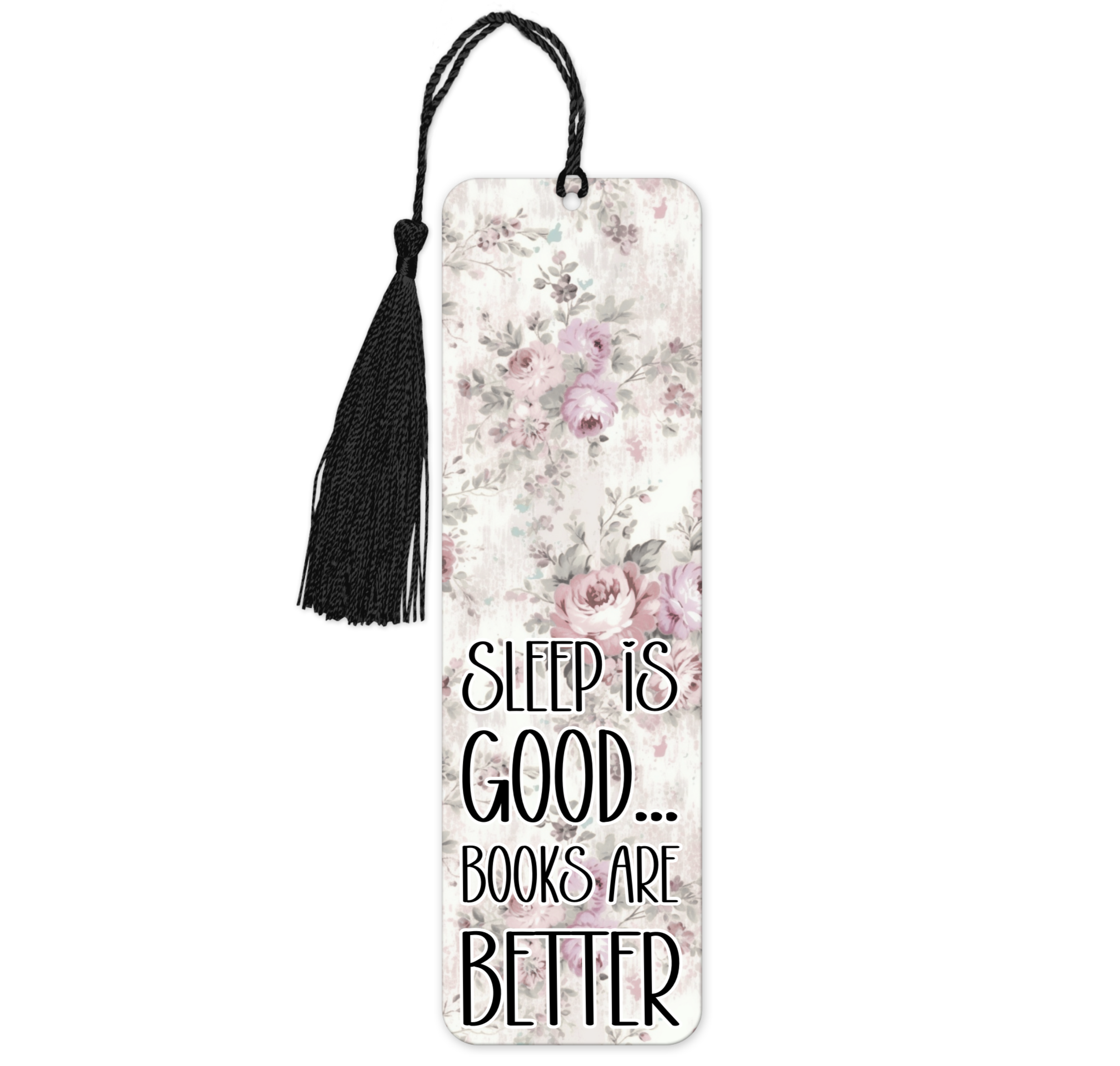 Sleep Is Good Books Are Better | Bookmark - The Pretty Things.ca