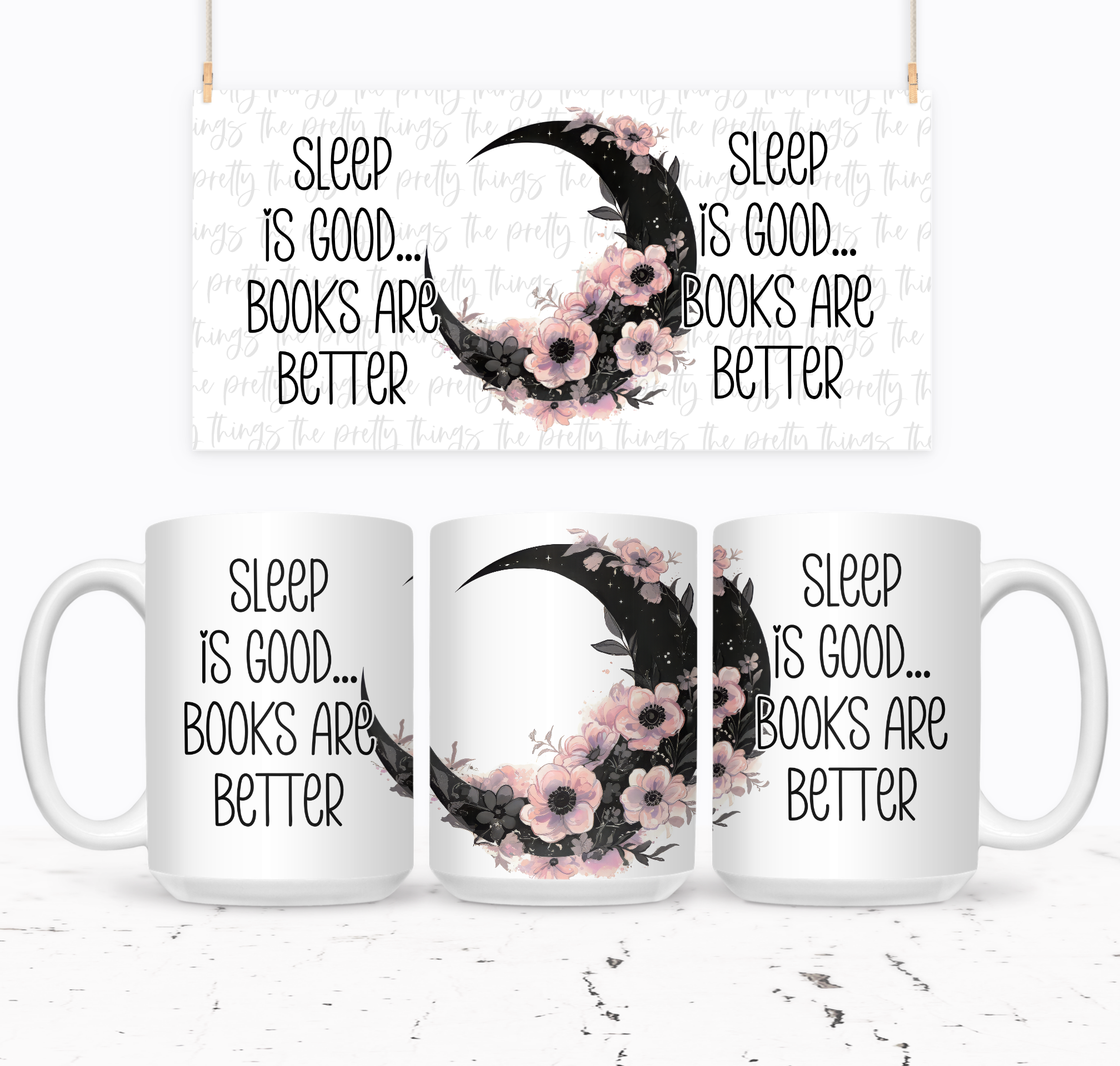 Sleep Is Good Books Are Better - The Pretty Things.ca