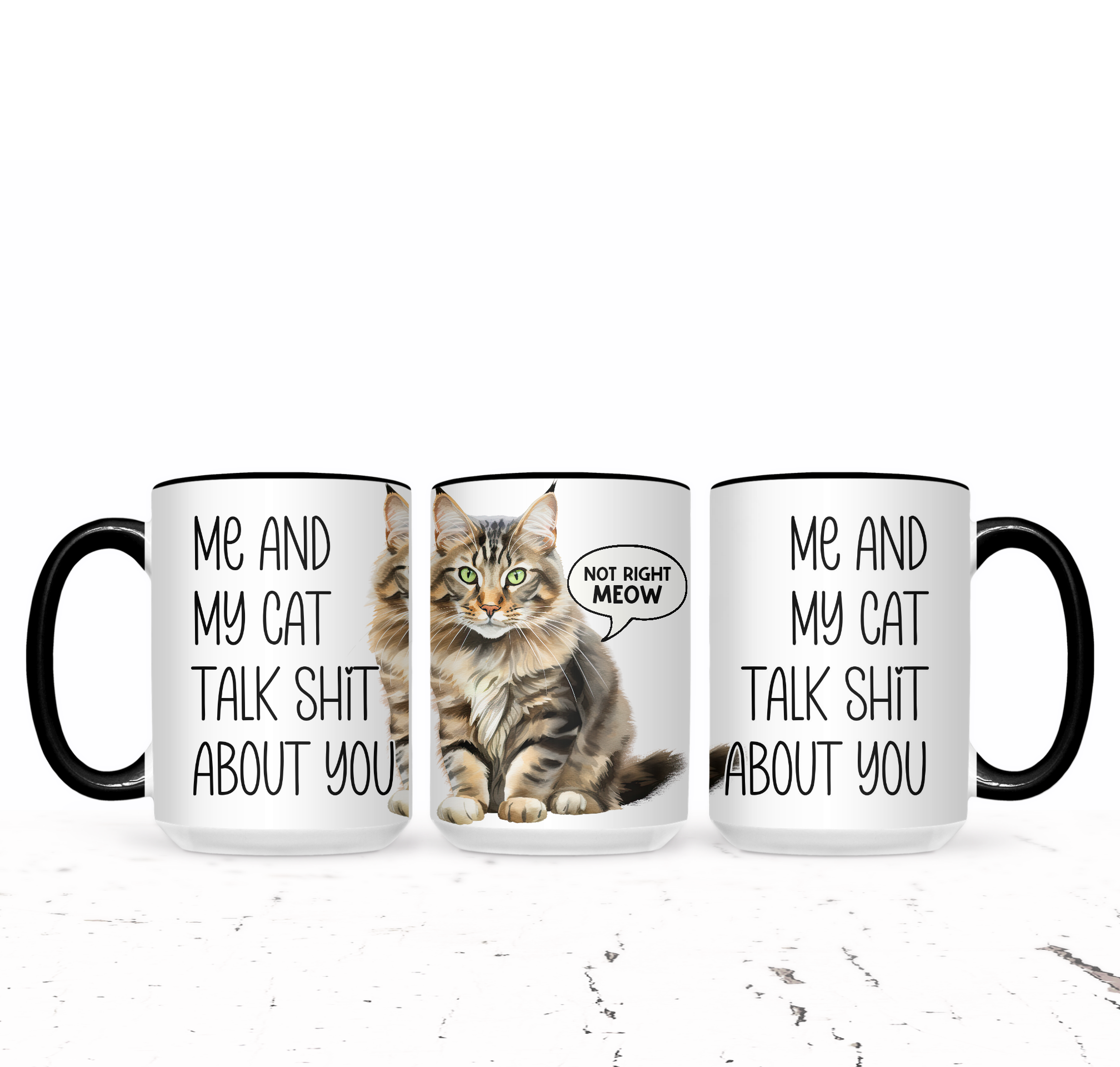 Me And My Cat Talk Shit About You (Brown Meow) - The Pretty Things.ca