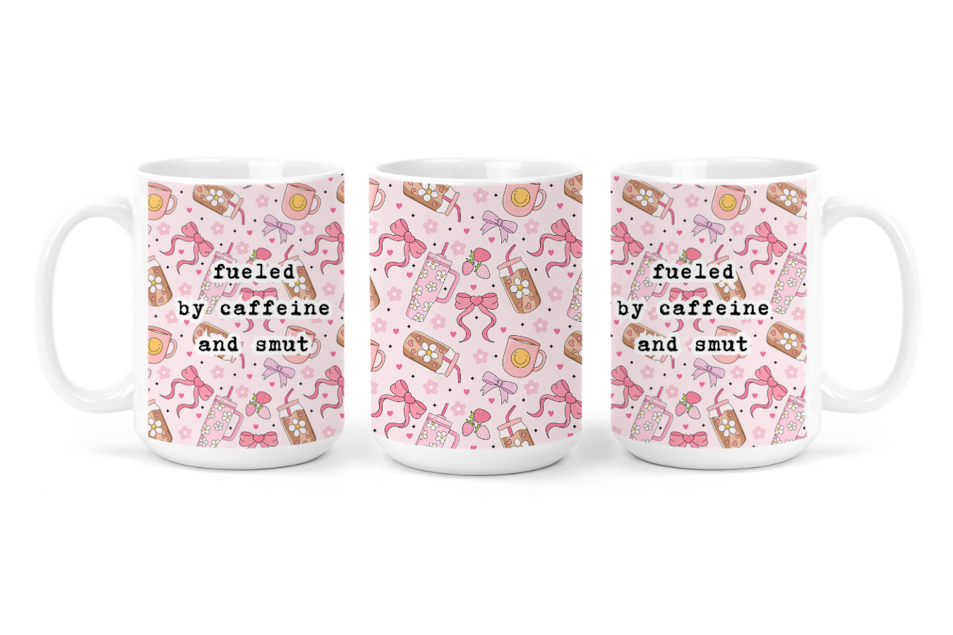 Fueled By Caffeine And Smut | Mug - The Pretty Things.ca