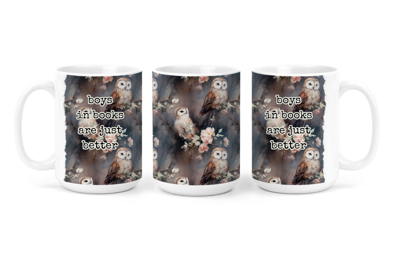 Boys In Books Are Just Better | Mug - The Pretty Things.ca