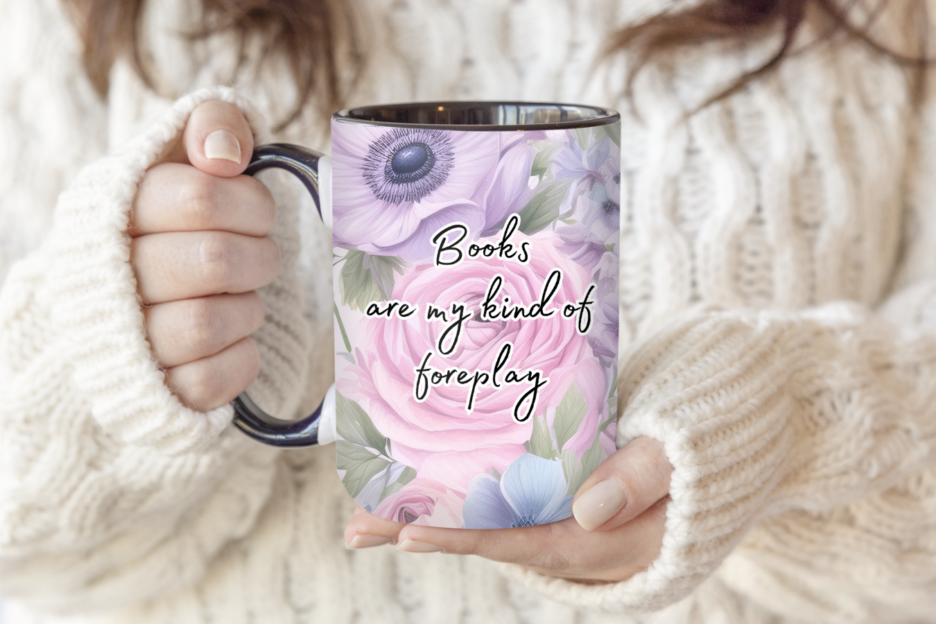 Books Are My Kind Of Foreplay | Mug - The Pretty Things.ca