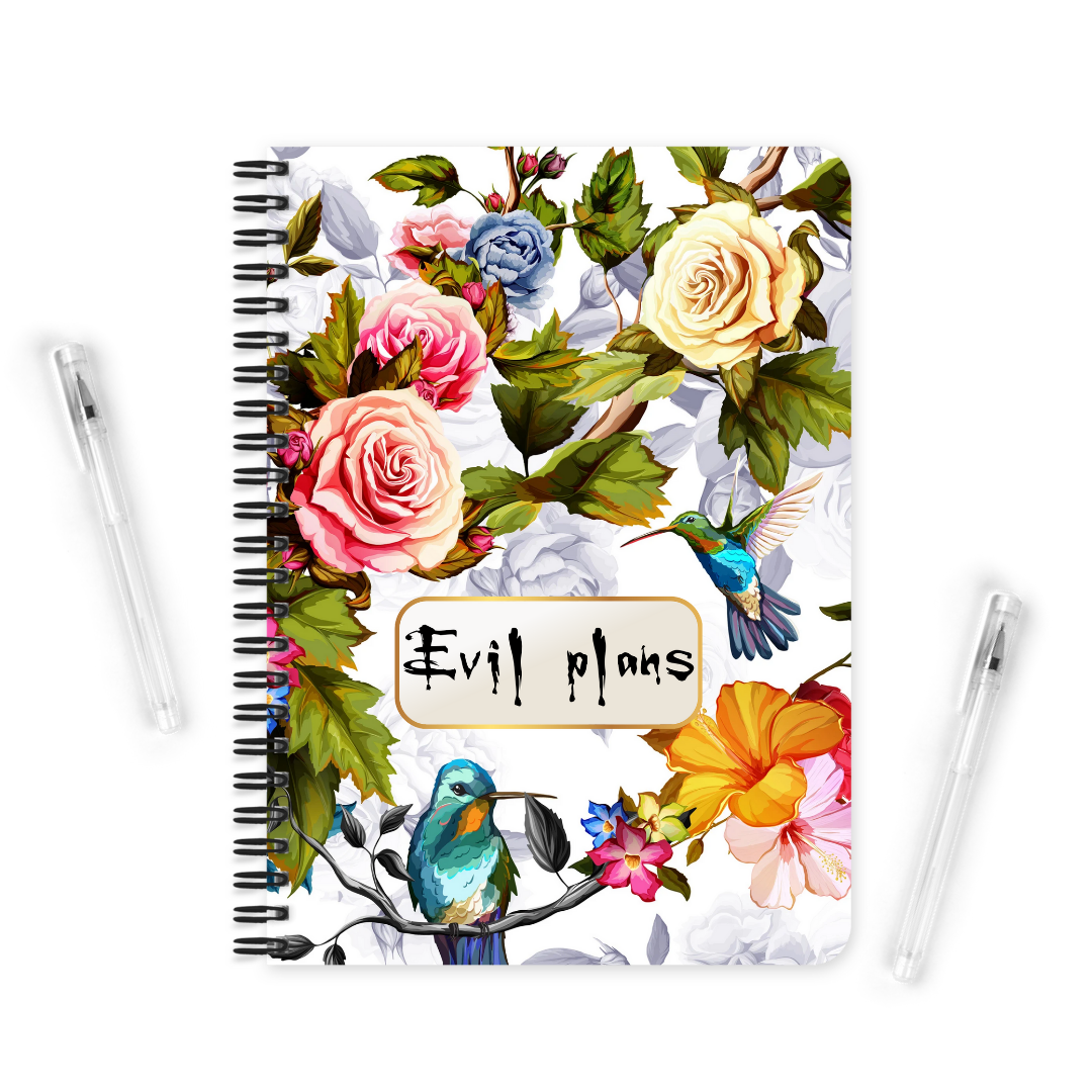 Evil Plans | Notebook - The Pretty Things.ca