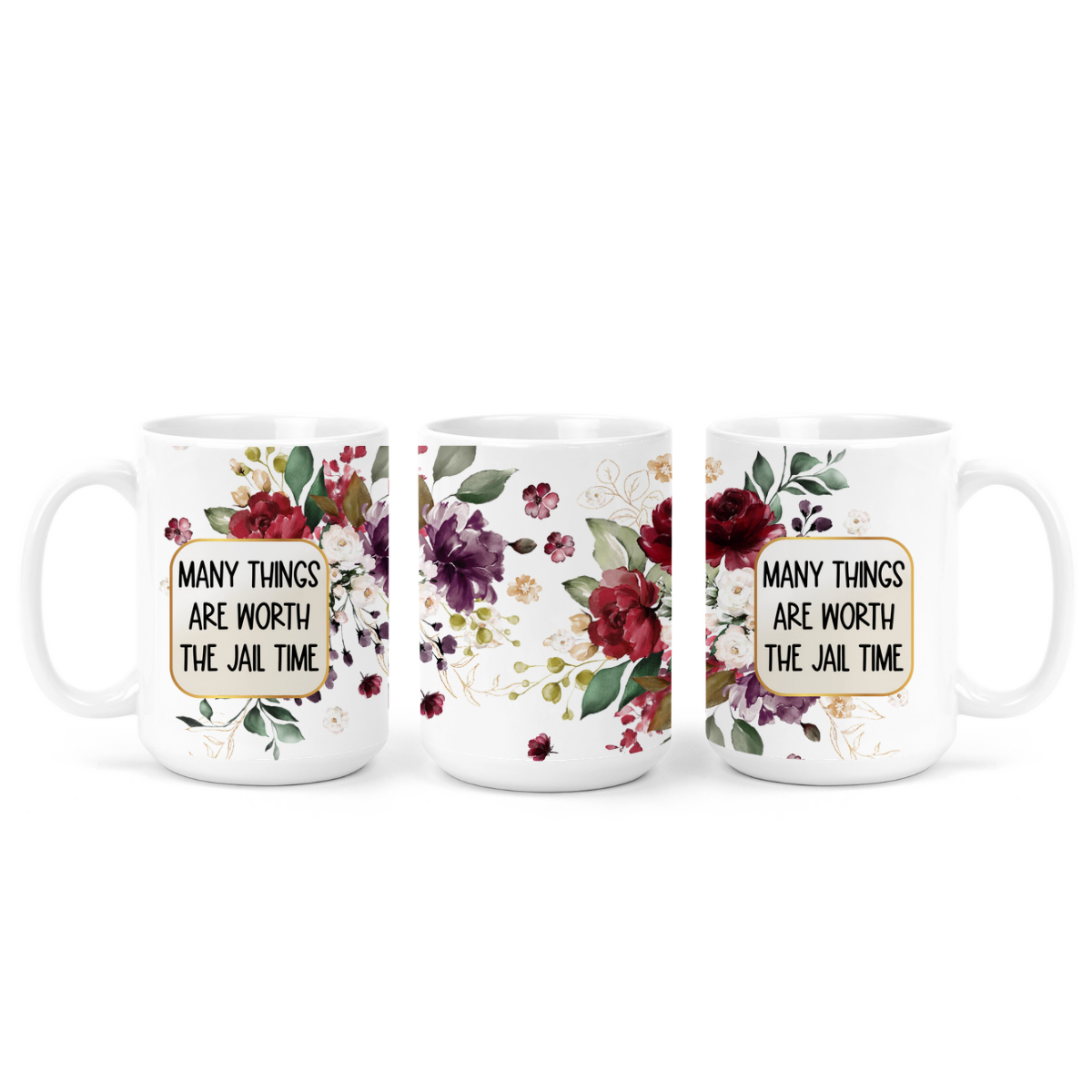 Many Things Are Worth The Jail Time | Mug - The Pretty Things.ca