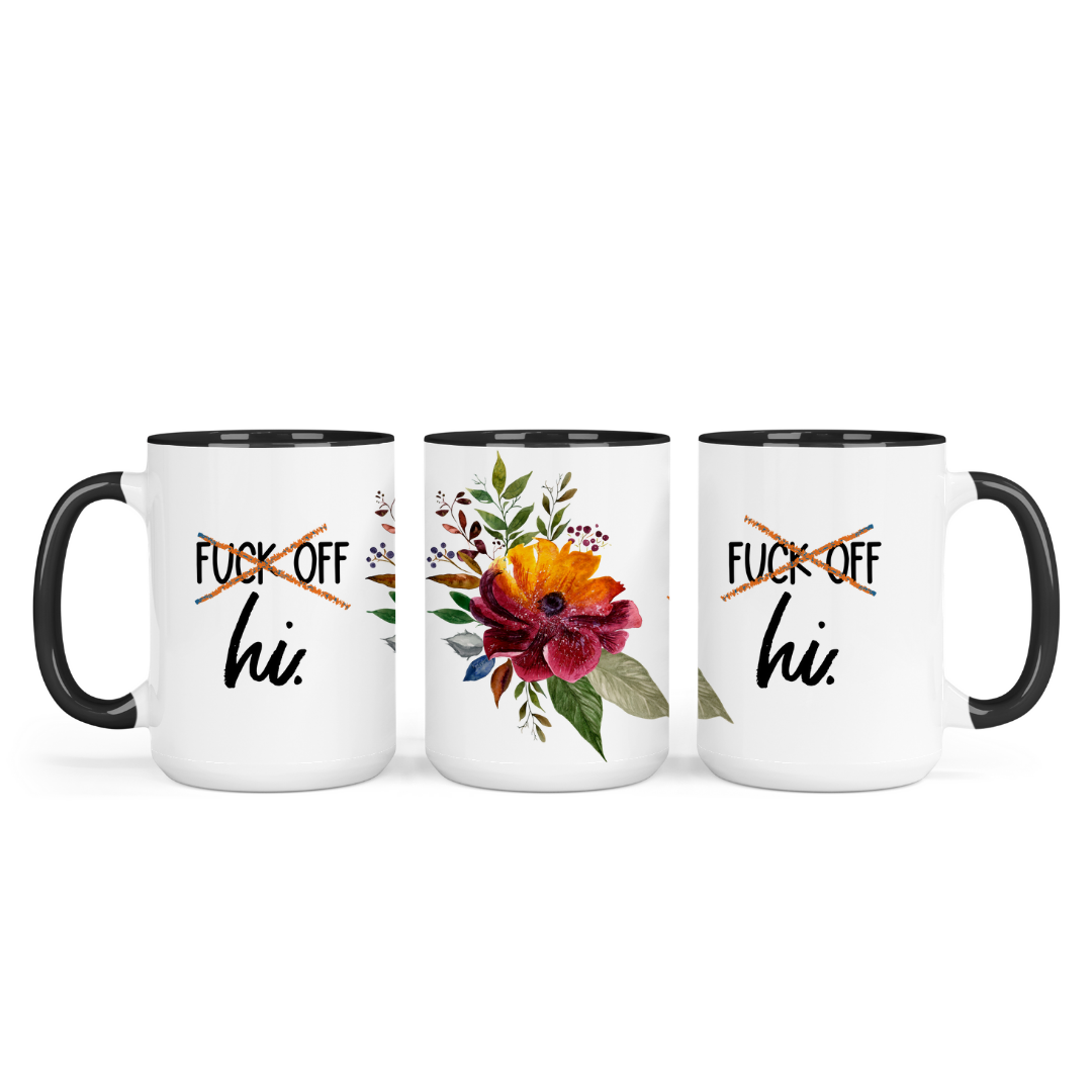 Fuck Off Hi | Mug - The Pretty Things.ca