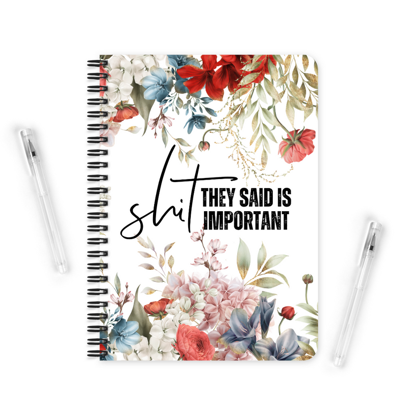 Shit They Said Is Really Important | Notebook - The Pretty Things.ca
