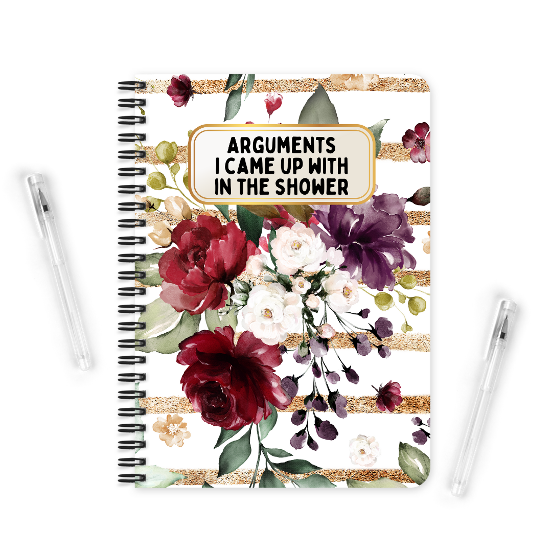 Arguments In The Shower | Notebook - The Pretty Things.ca