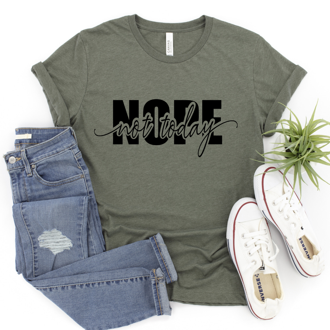 Nope Not Today | Graphic Tee - The Pretty Things.ca