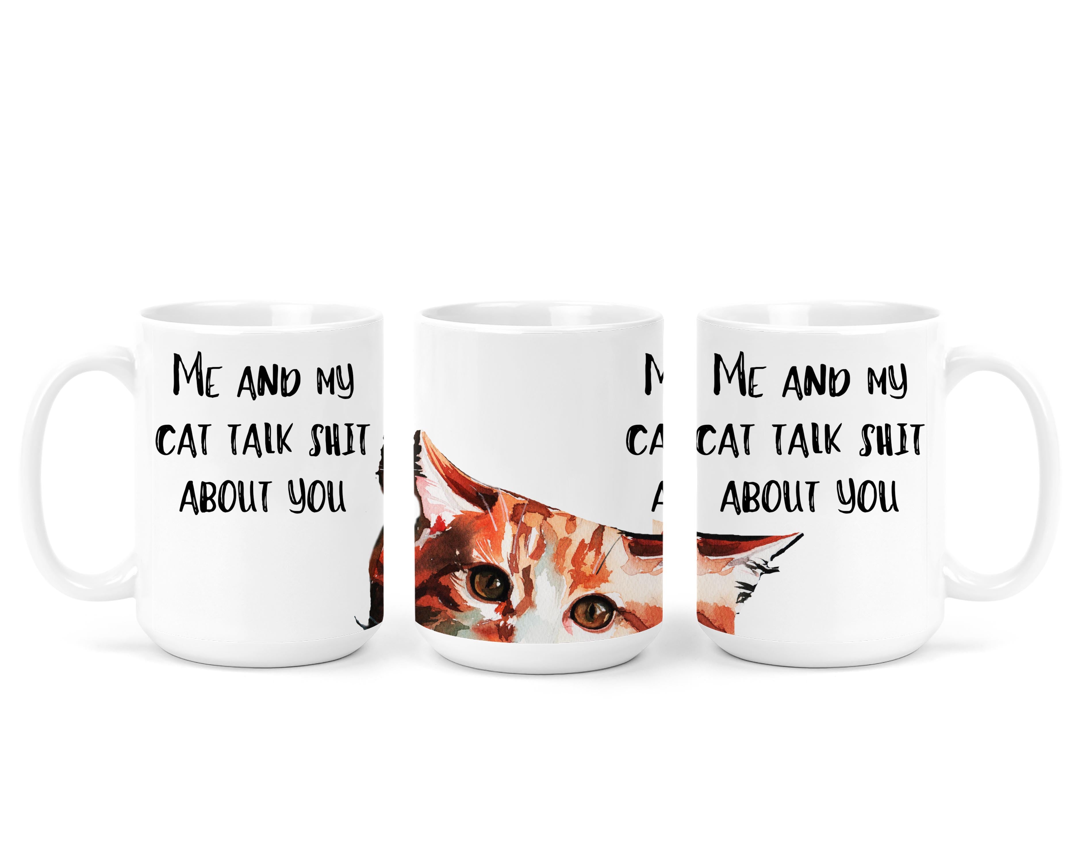 Me And My Cat (Orange) | Mug - The Pretty Things.ca